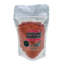 Load image into Gallery viewer, Bottle and 2 Pouches of Sammy's Souvlaki FAMOUS Seasoning